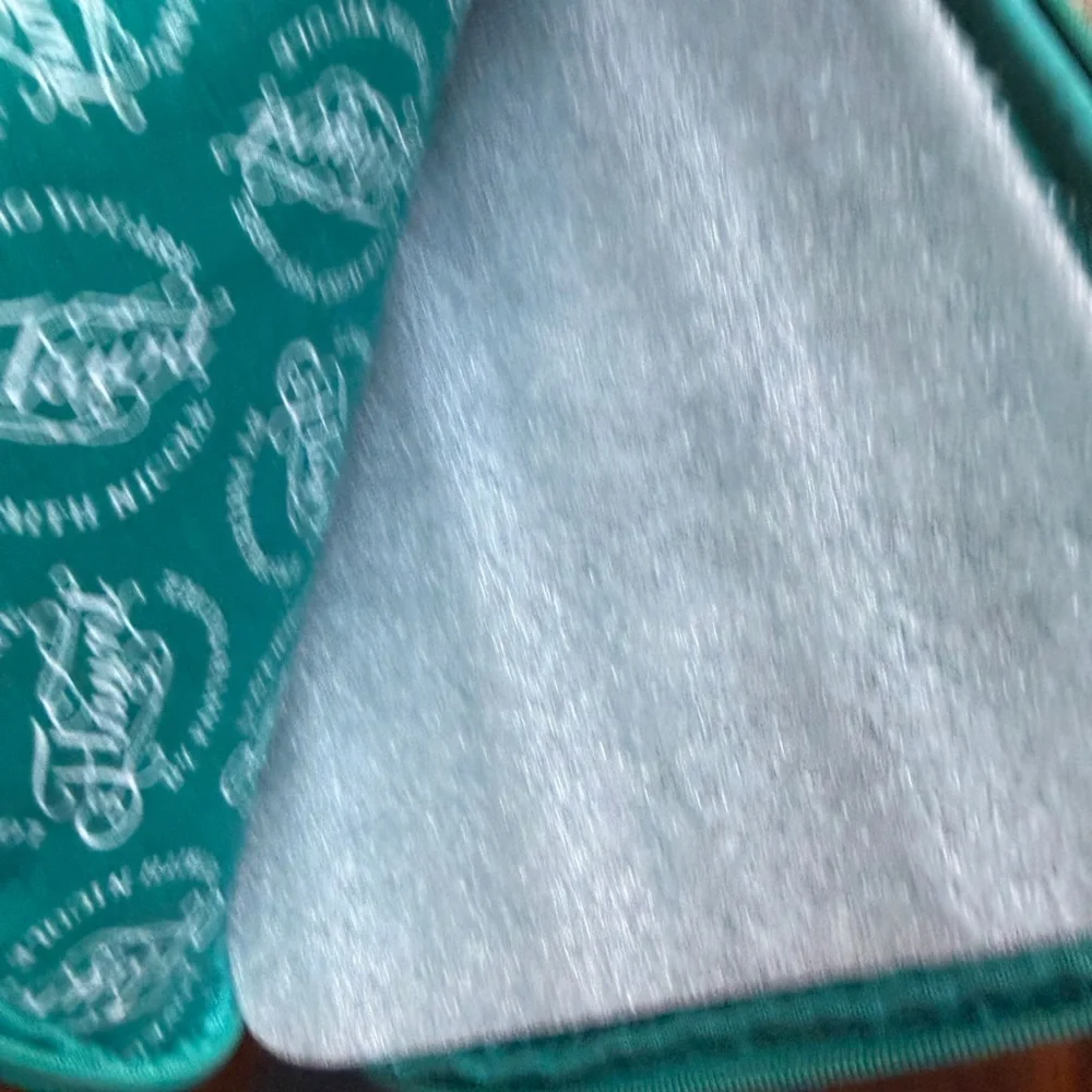 Green and White Patterned IPad Case
